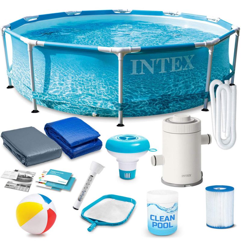 Basen ogrodowy Intex stelażowy z pompą 305x76cm 28208-15W1 1szt.