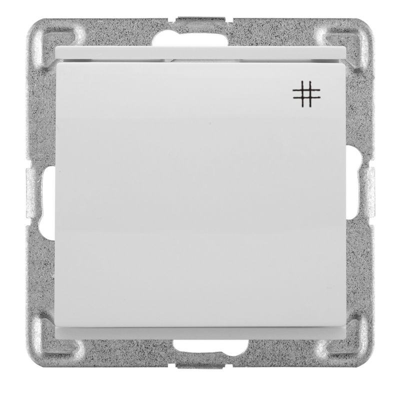 Przełącznik krzyżowy Polmark Verona biały