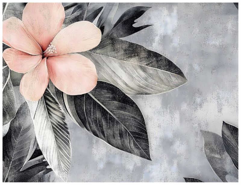 Fototapeta Na Flizelinie WALLARENA 350x250 cm Tapeta Do Sypialni Salonu Kwiaty 1 szt.