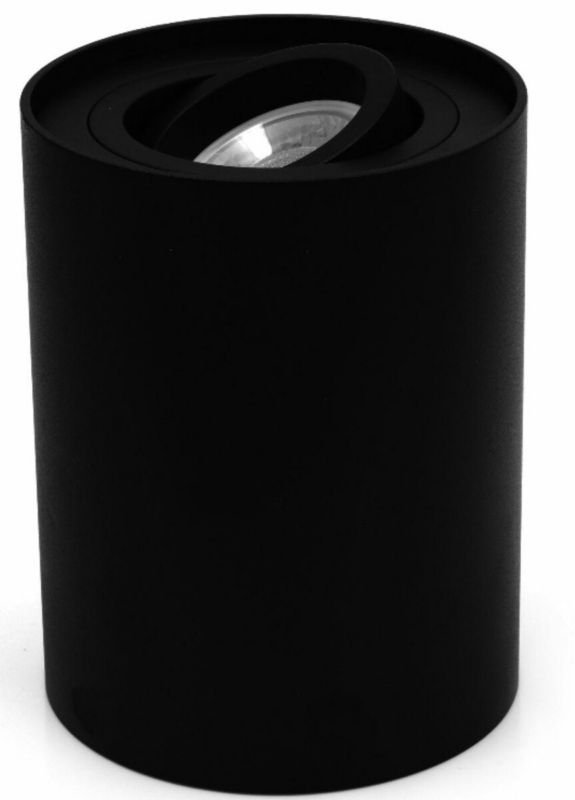Reflektor spot IdeaLED Crono czarny 1 x GU10 x 10W IP20 wym: 12,5 x 9,6 x 9,6 cm - 1 szt.