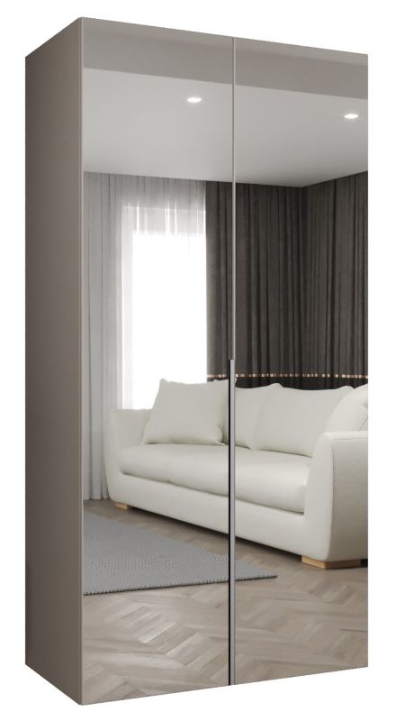 Szafa uchylna otwierana ALICANTE 3 100 wys 202 cm Kaszmir + Kaszmir 1 szt