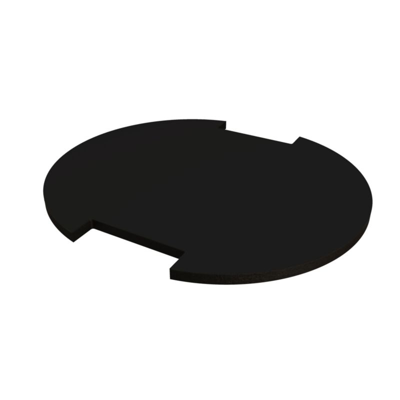 Półka dekoracyjna Ovelo 22,3 x 25,5 cm czarna