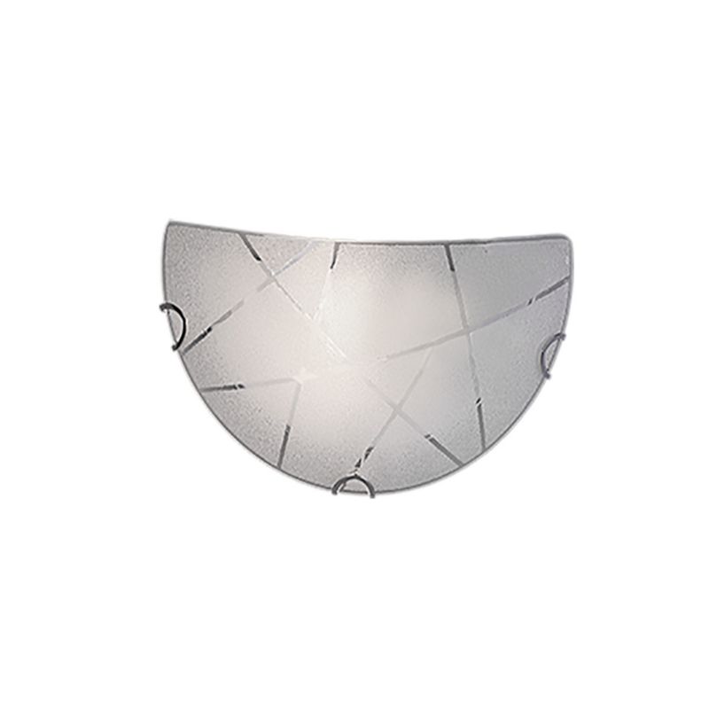 Kinkiet ścienny Trio Sandrina biały 1 x E27 x IP20 wym: 15 x 30 x 30 cm - 1 szt.