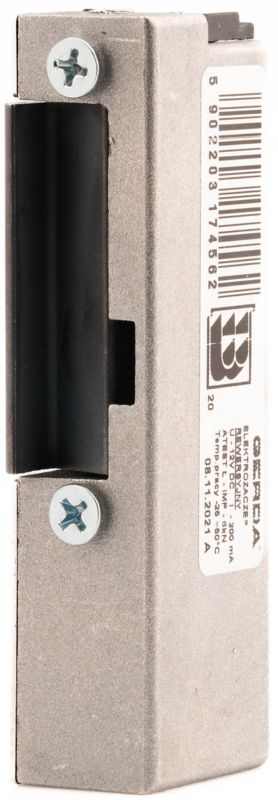 Zaczep elektrozaczepu Gerda 12 V DC rewersowy