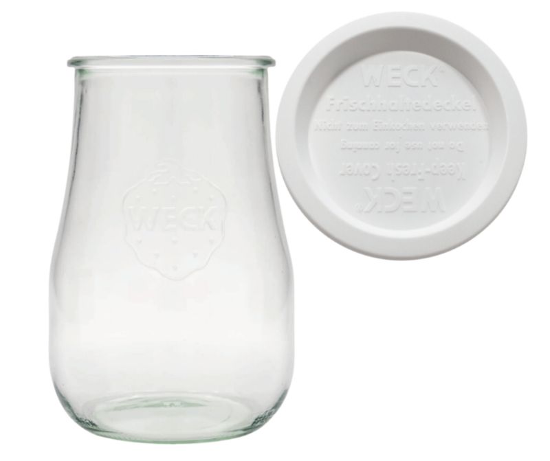 Słoik MODO24 Weck 1750 ml fi 100 tulip plastikowe wieko 1 kpl.