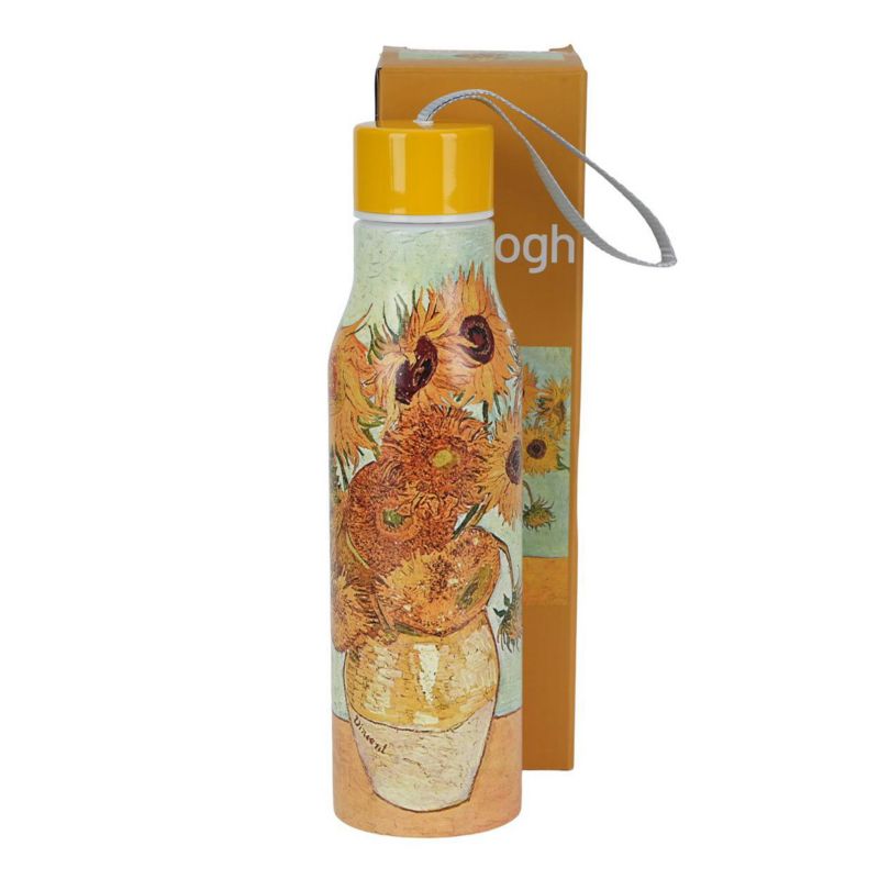 Butelka Termiczna Van Gogh Sunflowers DUO stal nierdzewna kolorowa 500 ml 1 szt.