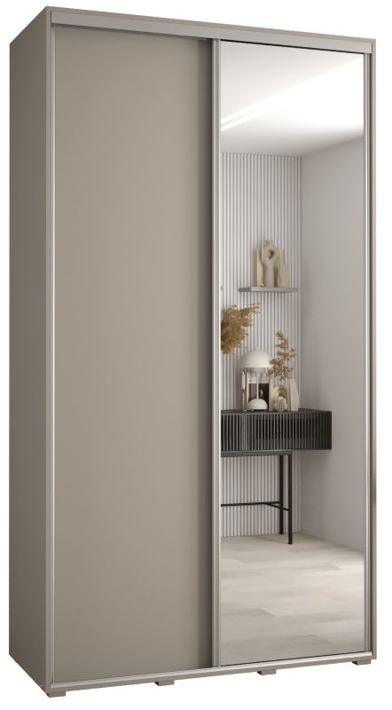 Szafa przesuwna Abiks 60 wysoka Dakota 3 140 kaszmir+kaszmir+srebr 1 szt