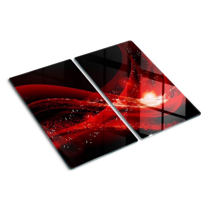 Deska szklana Tulup Abstrakcyjne tło 30x52 cm 2 szt.