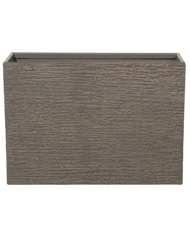 Doniczka Edessa Kamień 80 cm Ciemnobrązowy 1 szt.