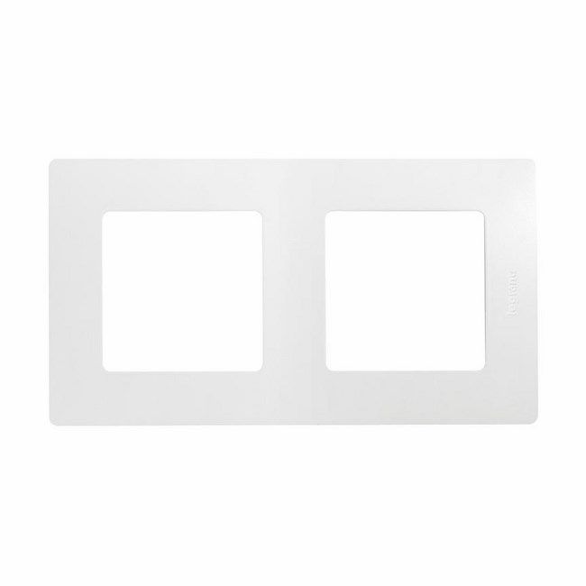 Ramka podwójna Legrand Niloe biała