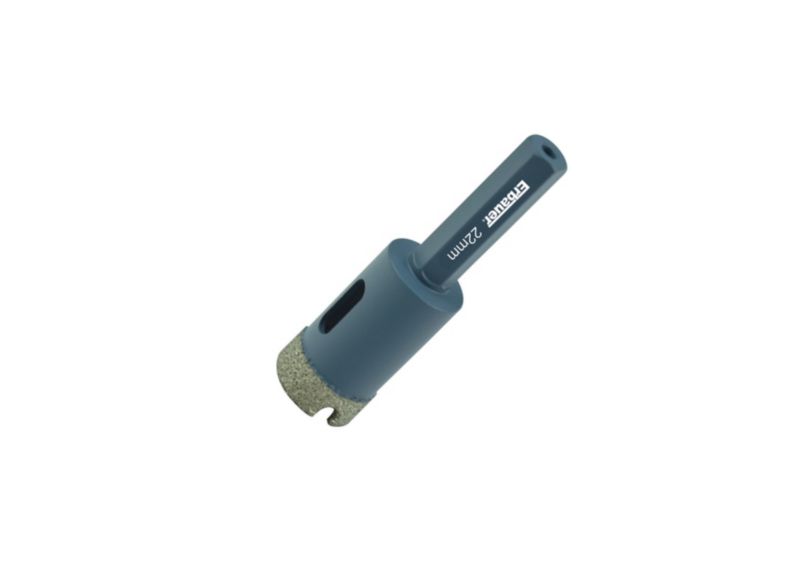 Otwornica diamentowa Erbauer Dry HEX 22 mm