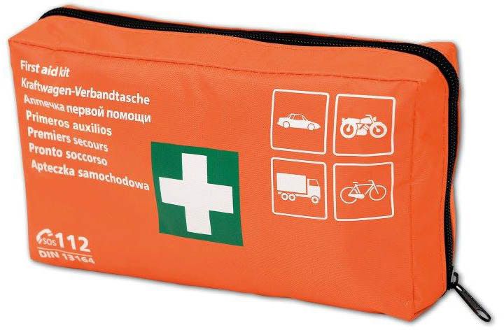 Apteczka samochodowa Stahl z wyposażeniem 21,5 x 12,5 x 6 cm DIN 13164