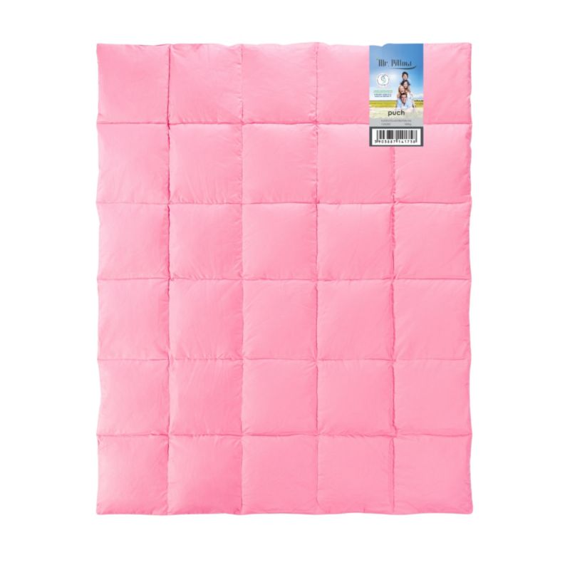 Kołdra AMZ Mr. Pillow puch 220x200 cm Całoroczna Różowy 1 szt.