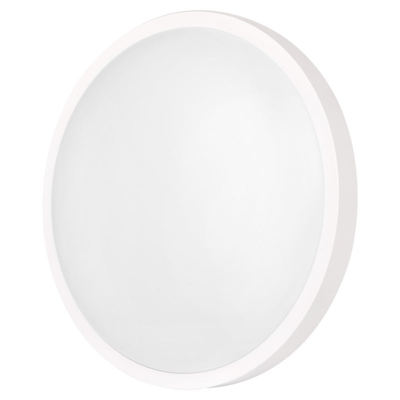 Plafon MasterLED Luvo 2x E27 30,5 cm IP44 okrągły biały 1 szt.