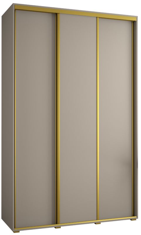 Szafa przesuwna Abiks wysoka 60 Dakota 1 150 kaszmir+kaszmir+złoty 1 szt