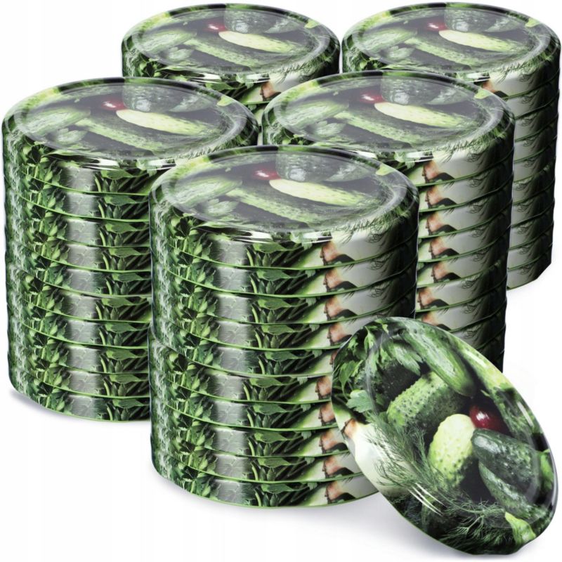 Zakrętki KADAX Do Słoików Fi 82 Nakrętki Na Słoiki Wieczka Przetwory 50szt