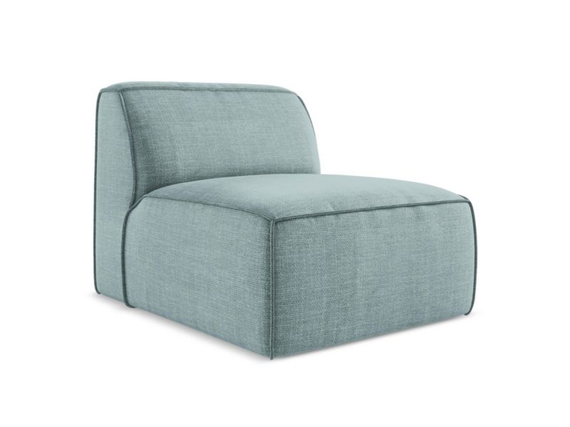 Moduł LaMiaSofa MELISSA z tkaniny strukturalnej 80x102 cm jeans 1 szt.