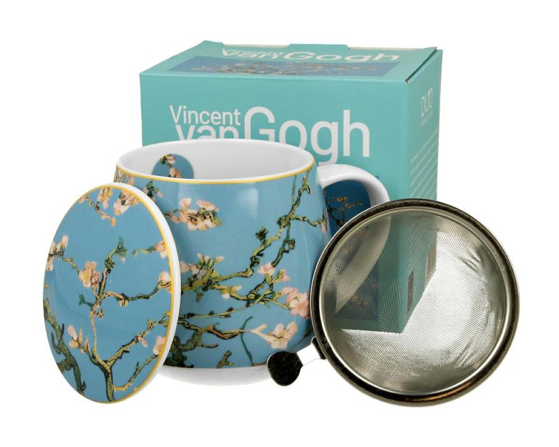 Kubek Almond Blossom DUO porcelanowy z zaparzaczem 430 ml 1 szt.