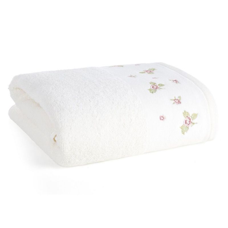 Ręcznik Dalia Eurofirany Bawełniany Kremowy 50X90 Cm 1 Szt.