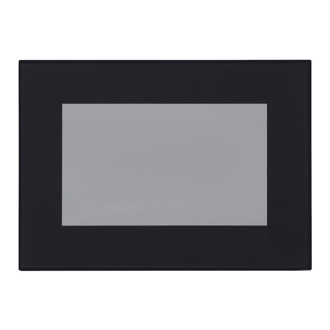 Front kuchenny do szafki poziomej z przeszkleniem dymionym GoodHome Winterana 50 x 35,6 cm czarny