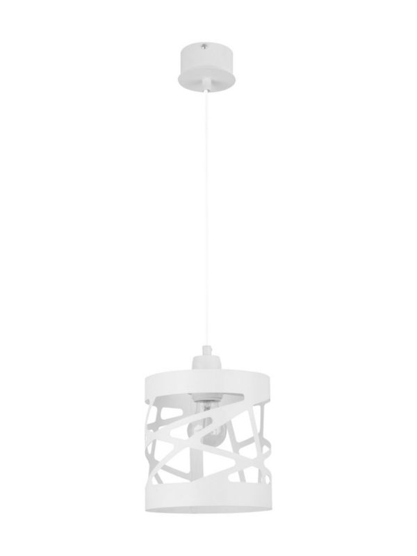 Lampa wisząca Sigma Lighting Moduł Frez 6784 biała dekoracyjna 1xE27 x 1 szt.