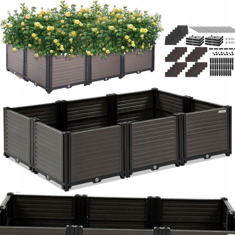 Skrzynia Cultivo UprawowaWarzywniak na Balkon Warzywa Kwiaty 1 szt