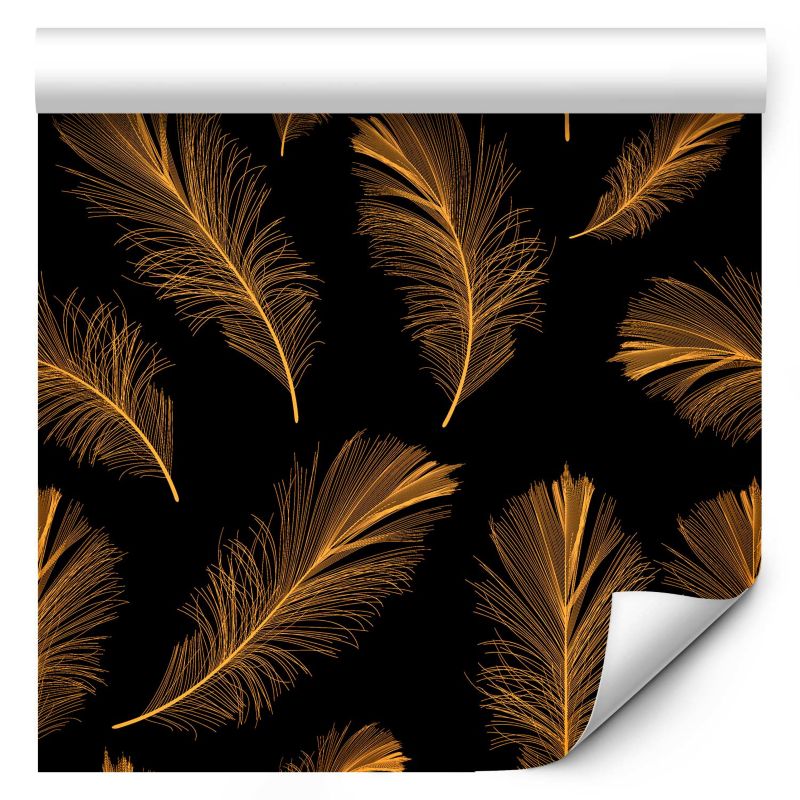 Tapeta flizelinowa Artgeist 110g/m2 Tła i desenie czarna 50x1000 (10 części) 10016ja rolka 1 szt