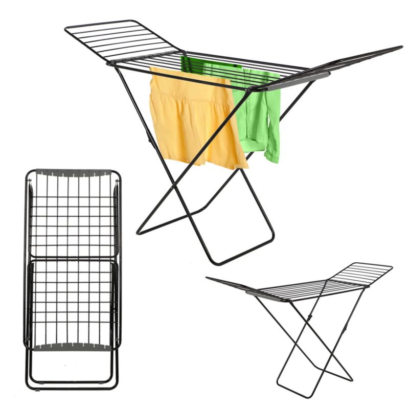 Suszarka Na Pranie KADAX Stojąca Stabilna 20m Do Ubrań Składana Na Bieliznę Duża 1szt.