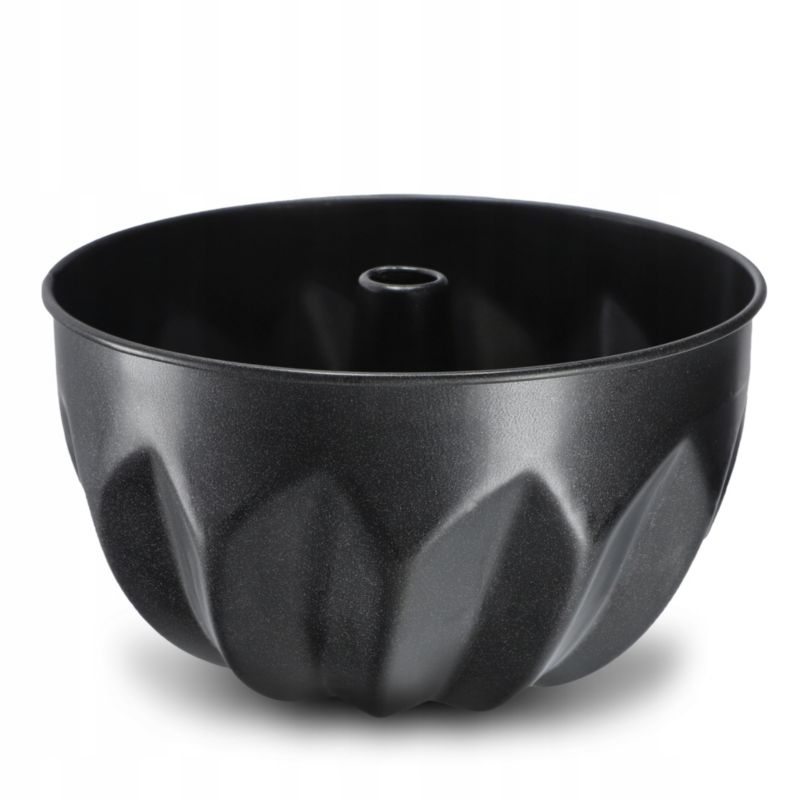 Forma Do Babki KADAX Z Kominem Foremka Blacha Do Pieczenia Nieprzywieralna Czarny 16,5cm 1 szt.