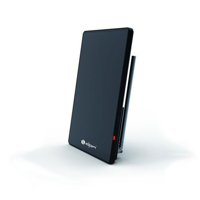 Antena pokojowa cyfrowa DPM Solid HD11 VHF UHF 96 dBmV 42 dB