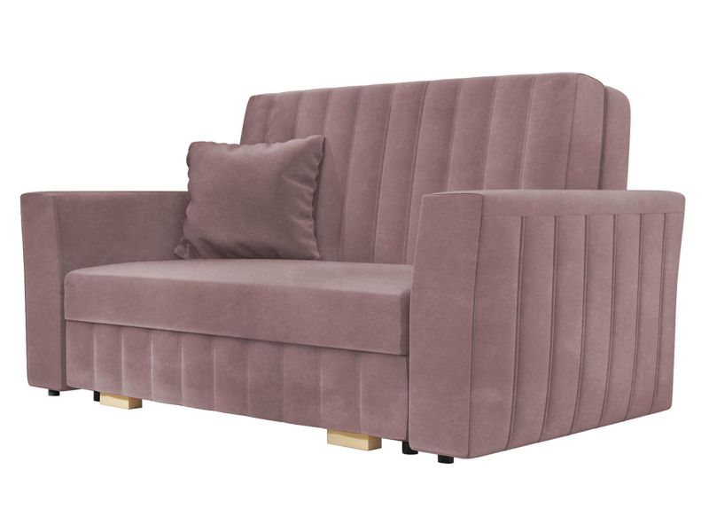 Kanapa rozkładana MIRJAN 24 Viva Glam II brudny róż 1 szt.