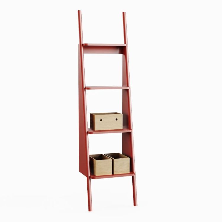 Regał łazienkowy KROFAM DUKLA 40 cm terakota półmat 1 szt.