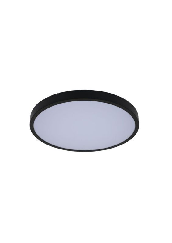 Plafon sufitowy Rabalux Alenzo czarno-biały LED 18W 3000/4000/6000K 1200lm łazienkowy IP44 wym: 6,5 x 30,5 x 30,5 cm - 1 szt.