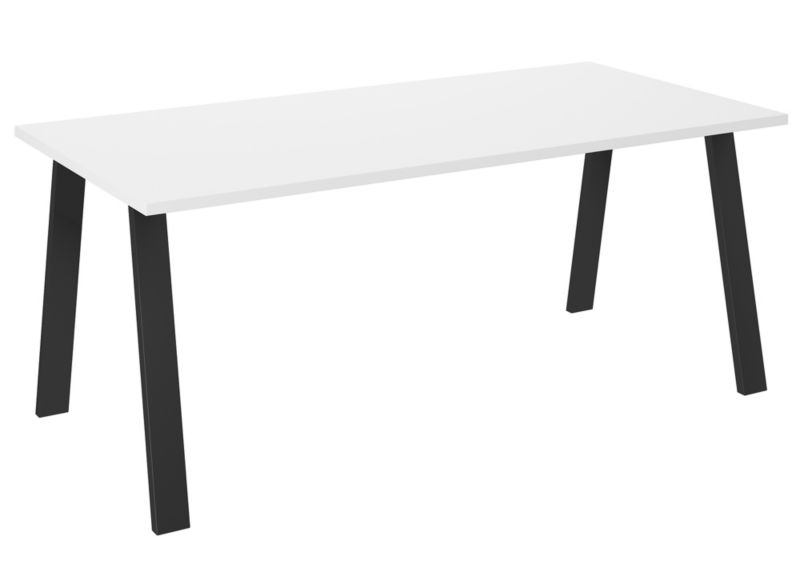 Stół do jadalni metalowe nogi Bonni Kleo 185x90 Biały 1 szt.