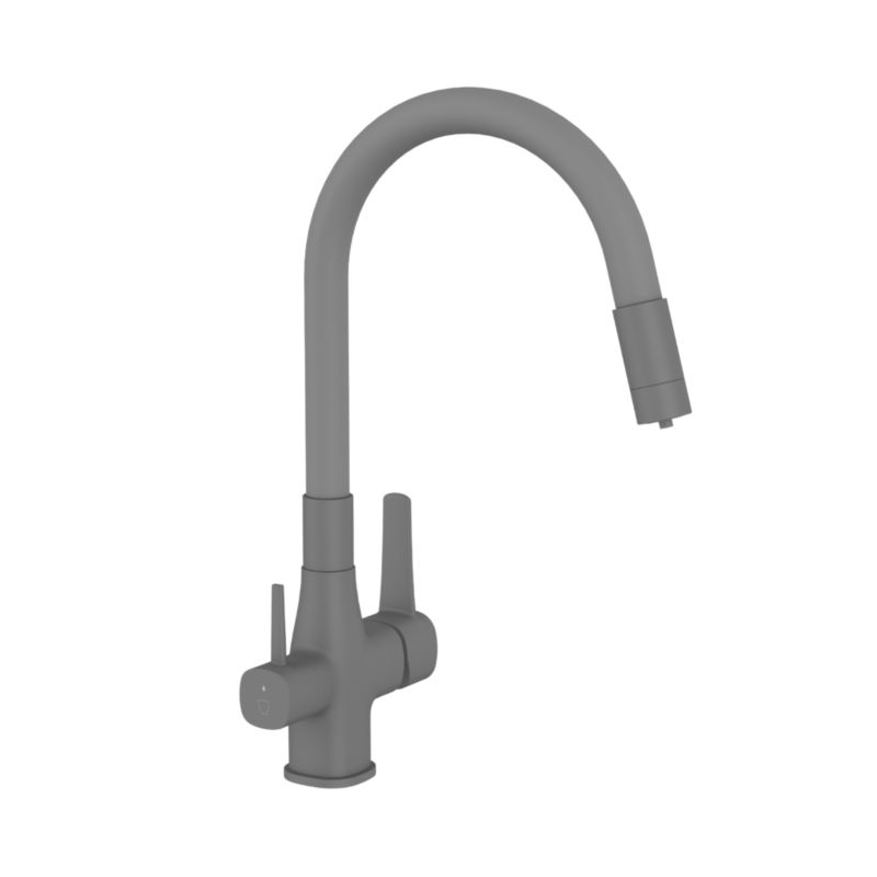 Bateria kuchenna Invena Magic z filtrem szara 1 szt.