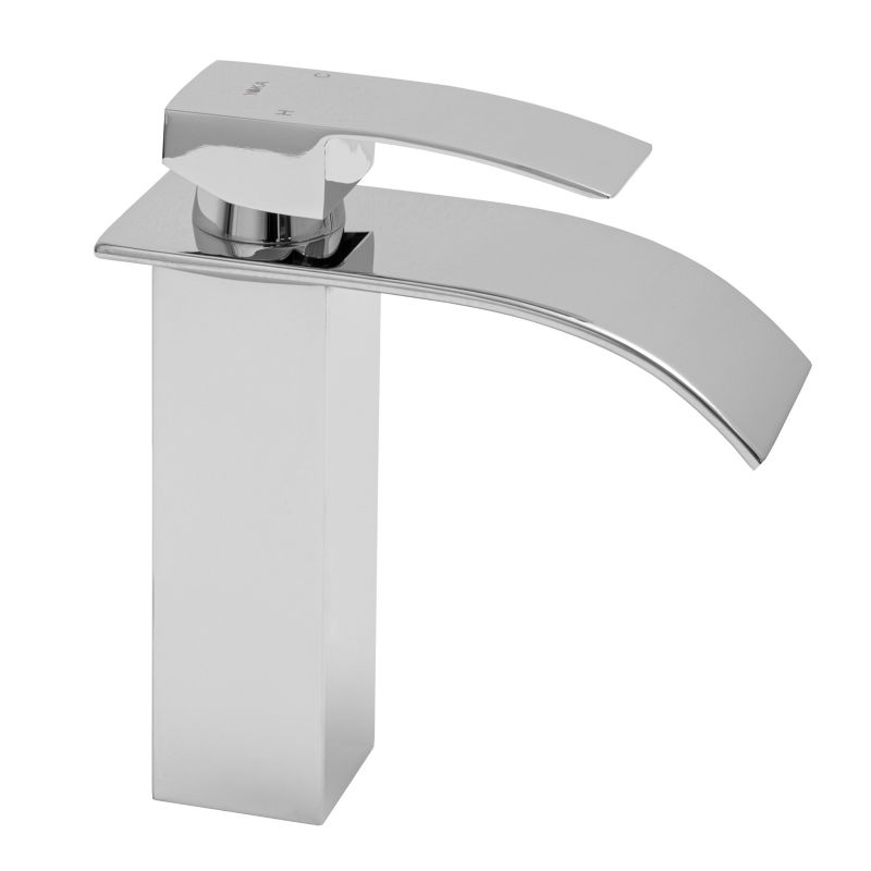 Bateria umywalkowa Yoka Home NIAGARA łazienkowa stojąca kran kaskada chrom 1 szt.