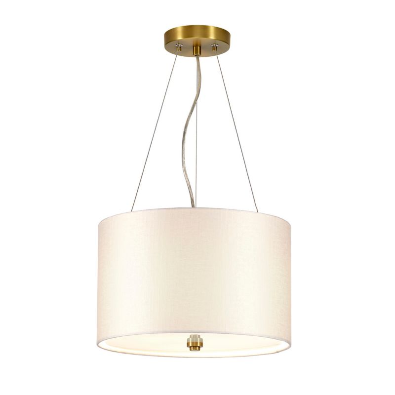 Lampa wisząca Designer's Lightbox Pearce 0309 postarzany mosiądz styl klasyczny 3xE27 x 1 szt.