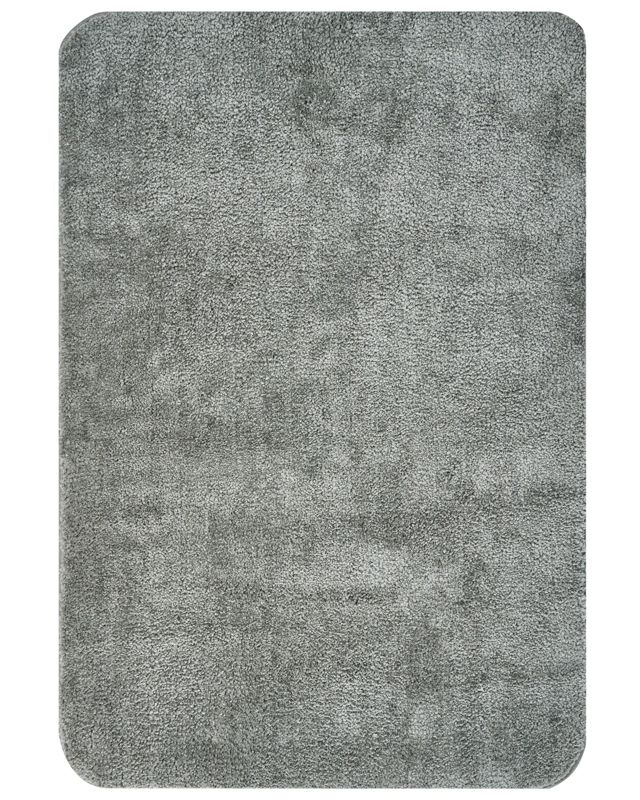 Dywanik łazienkowy Urlana Szary 60 x 90 cm Mikrofibra 1 szt.
