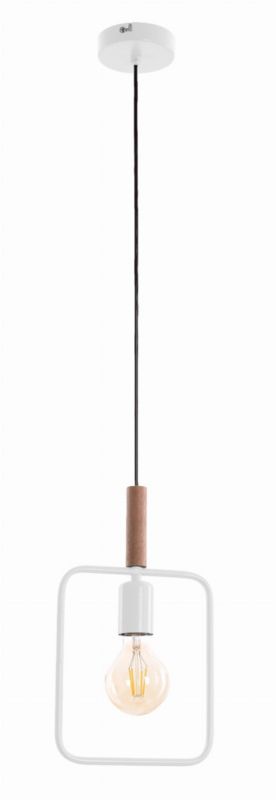 Lampa sufitowa Candellux Frame biała wym: 110 x 20 x 6 cm 1xE27 x 60W 1 szt.