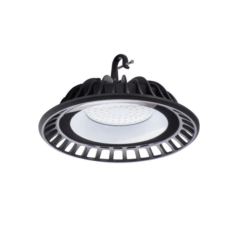 Lampa High Bay przemysłowa Ufo Miledo Hibo Led czarna LED 50W 4000K 4750lm hermetyczna IP65 wym: 12,4 x 24 x 24 cm - 1 szt.