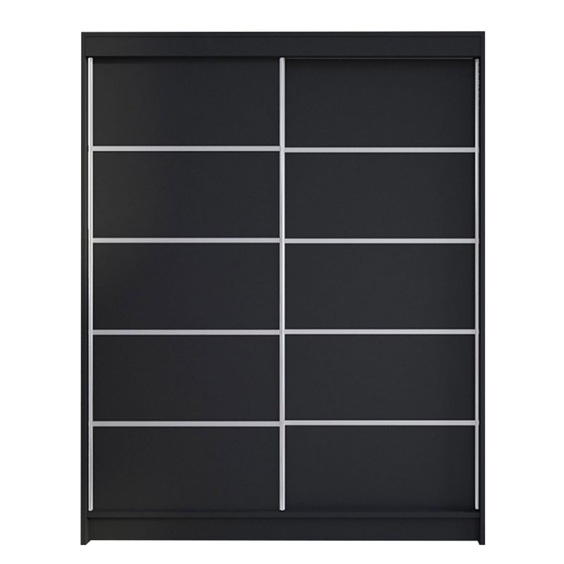 Szafa MIRJAN 24 z drzwiami przesuwnymi Camino IV czarny 1 szt.