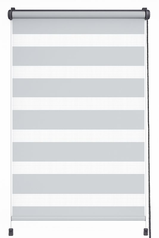 Roleta Dzień i Noc DECORI 50X150 21 szara, profil Antracyt, 1 szt