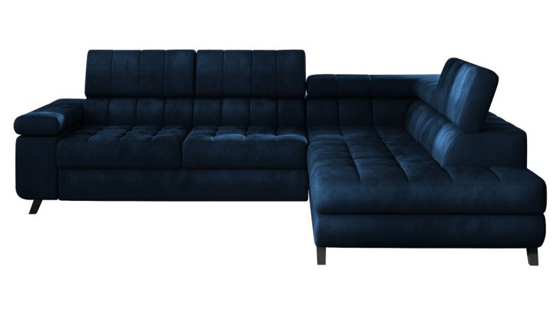 Narożnik z funkcją spania MIRJAN 24 Nord prawy granatowy 1 szt.