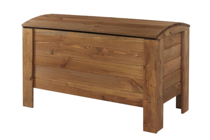 Kufer ogrodowy sosnowy MODO24 impregnacja brązowa drewniany eko 1 szt.