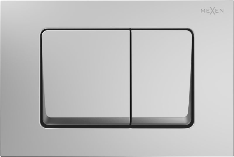 Przycisk spłukujący pneumatyczny Mexen Fenix Air 07 XS chrom matowy 1 szt.