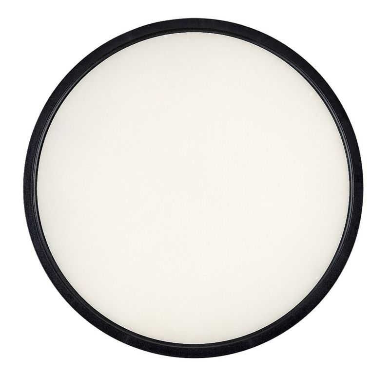 Plafon sufitowy Rabalux Paulos czarno-biały LED 24W 4000K 1850lm IP20 wym: 2,5 x 30 x 30 cm tworzywo sztuczne - 1 szt.