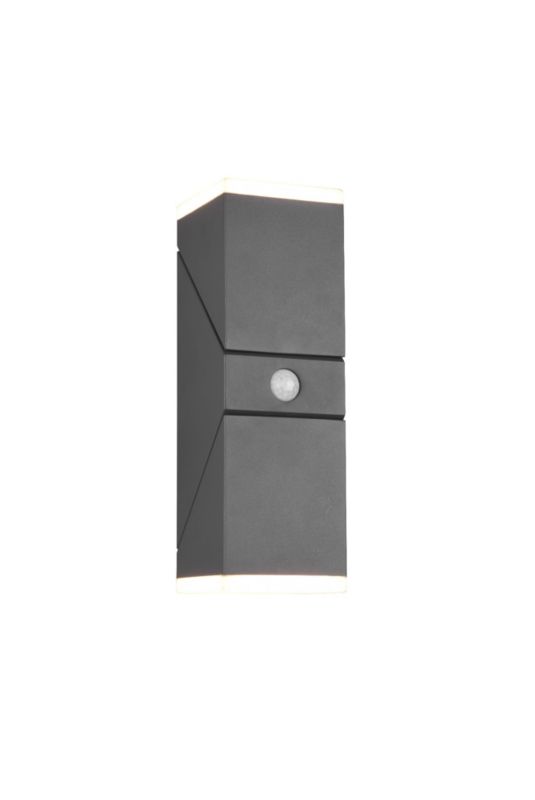 Kinkiet zewnętrzny z czujnikiem Trio Avon antracyt LED 7W 3000K 800lm IP54 wym: 28 x 9 x 11 cm aluminium - 1 szt.