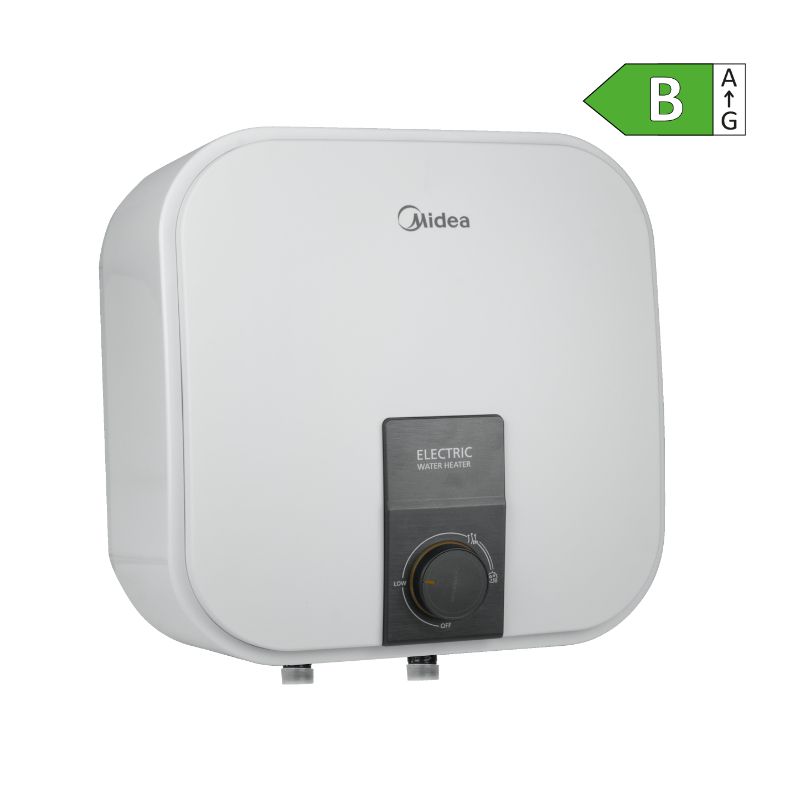 Elektryczny podgrzewacz wody akumulacyjny, Midea, biały, 1 szt.