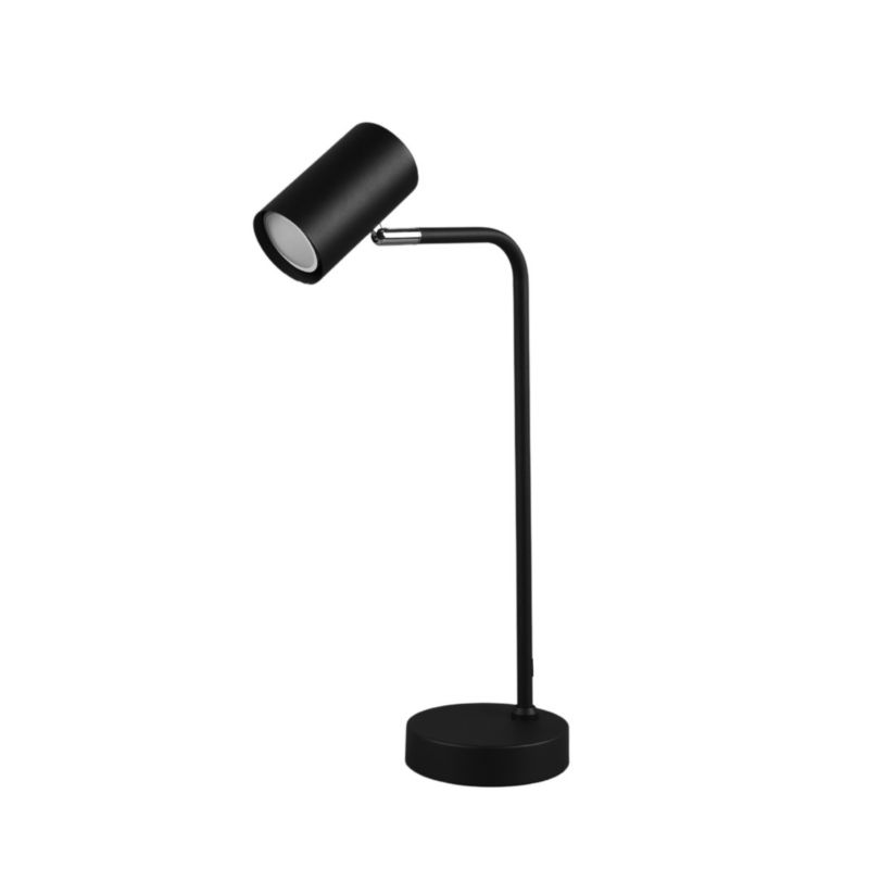 Lampka biurkowa Trio Marley czarna 1 x GU10 x 5W IP20 wym: 45 x 12 x 12 cm metal - 1 szt.
