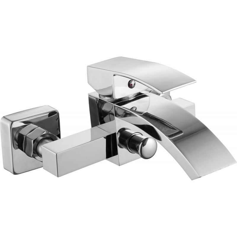 Bateria wannowa Mexen Libra chrom 17 cm 1 szt.